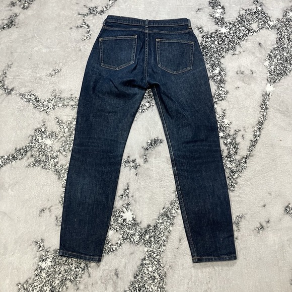 Everlane Skinny Jeans Dark Wash Mid Rise Women's Size 29 Denim Minimalist - Picture 7 of 13